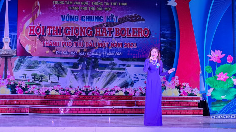 Chung kết Hội thi giọng hát bolero TP.Thủ Dầu Một