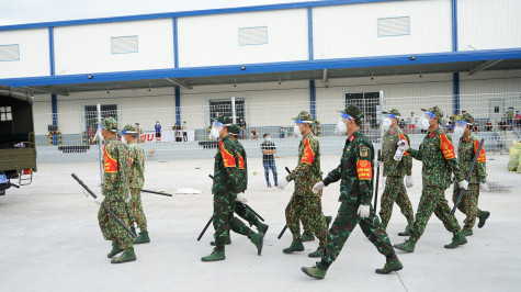 Lực lượng vũ trang tỉnh: Luôn xung kích trên tuyến đầu chống dịch