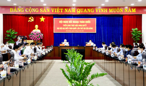 Hội nghị đối ngoại toàn quốc triển khai thực hiện Nghị quyết Đại hội đại biểu toàn quốc lần thứ XIII của Đảng