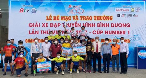 Kết thúc giải xe đạp truyền hình Bình Dương lần thứ VIII – Cúp Number 1