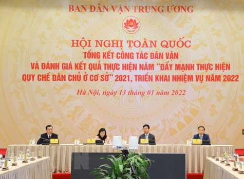 Công tác dân vận của Đảng hướng mạnh về cơ sở, bám sát nhân dân