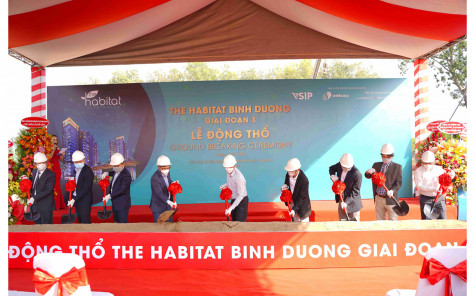 Khởi công giai đoạn 3 dự án The Habitat Binh Duong