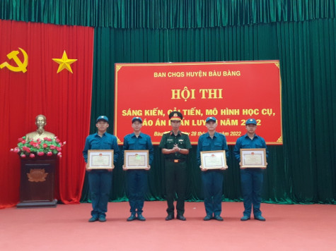 Hội thi sáng kiến cải tiến, mô hình học cụ giáo án huấn luyện