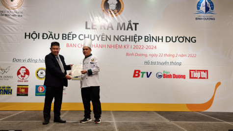 Lễ ra mắt Hội đầu bếp chuyên nghiệp Bình Dương