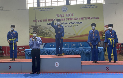 TP.Thủ Dầu Một dẫn đầu môn Vovinam