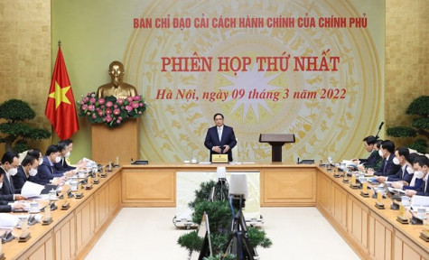 Thủ tướng Phạm Minh Chính chủ trì họp Ban chỉ đạo cải cách hành chính