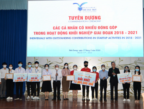 Trường Đại học Thủ Dầu Một: Nhiều hoạt động khởi nghiệp, đổi mới sáng tạo dành cho sinh viên