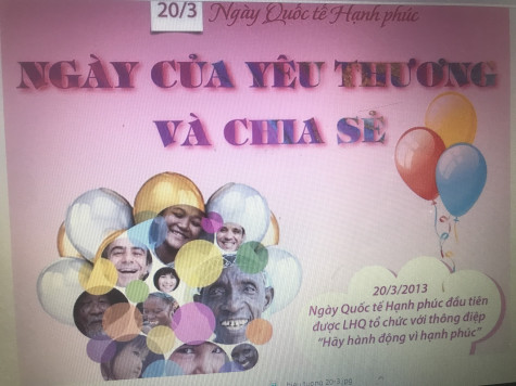 Ngày Quốc tế Hạnh phúc 20/3: Ngày của yêu thương và chia sẻ