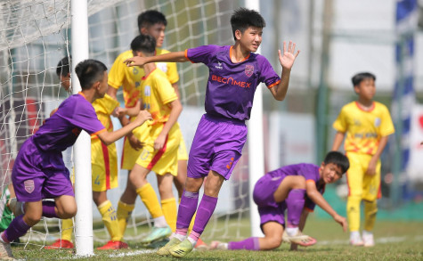 U13 Becamex Bình Dương giành hạng ba giải U13 Quốc tế