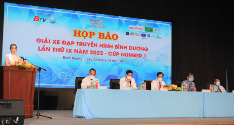 Họp báo công bố Giải xe đạp Truyền hình Bình Dương năm 2022