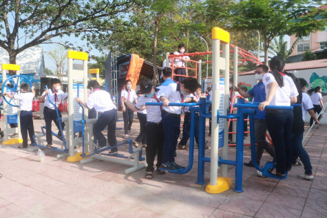 Công Trình Thanh Niên Sân Thể Thao Cộng Đồng “SCG OUTDOOR GYM”: Góp phần nâng cao chất lượng cuộc sống