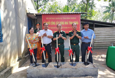 Bộ Chỉ huy Quân sự tỉnh: Xây nhà tình nghĩa cho Mẹ Việt Nam anh hùng