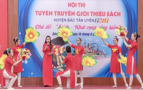 Huyện Bắc Tân Uyên tổ chức hội thi “Tuyên truyền giới thiệu sách”