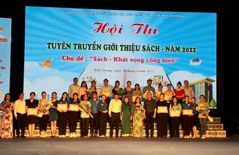 Hội thi tuyên truyền giới thiệu sách năm 2022: “Sách - khát vọng cống hiến”