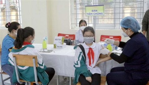 Công tác tiêm vaccine phòng COVID-19 cho trẻ em diễn ra an toàn