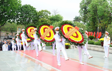 Lãnh đạo Đảng, Nhà nước vào Lăng viếng Chủ tịch Hồ Chí Minh