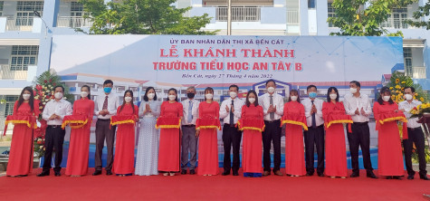 TX.Bến Cát: Khánh thành trường Tiểu học An Tây B