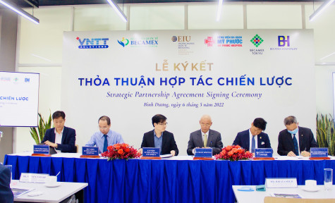 Trường đại học Quốc tế Miền Đông ký kết hợp tác chiến lược với doanh nghiệp