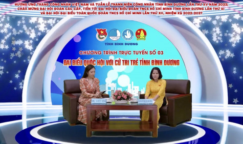 Chương trình “Đại biểu Quốc hội với cử tri trẻ tỉnh Bình Dương”