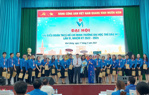 Đại hội Đoàn trường Đại học Thủ Dầu Một khóa VI