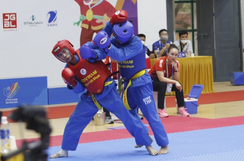 Võ sĩ Vovinam Bình Dương mang về tấm HCV thứ 173 cho đoàn Thể thao Việt Nam