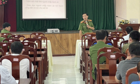 Tiếp tục tập huấn công tác thi hành án hình sự tại cộng đồng