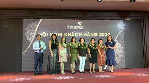 Vietcombank Bình Dương tổ chức hội nghị khách hàng năm 2022