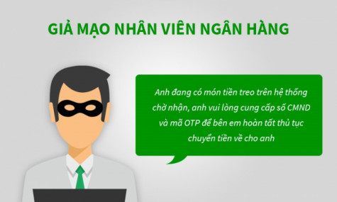 Cảnh báo giả danh nhân viên ngân hàng lừa đảo qua mạng xã hội