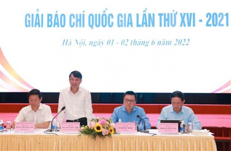 152 tác phẩm vào chung khảo Giải Báo chí quốc gia lần thứ XVI năm 2021