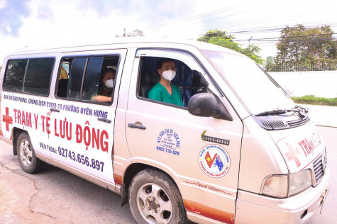 Trạm y tế lưu động tại Bình Dương: Sáng tạo trong chống dịch, tiếp tục chuyển đổi công năng - Bài 1