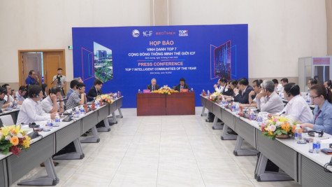 Sự kiện Vinh danh Top 7 Cộng đồng thông minh thế giới năm 2022 diễn ra tại Bình Dương trong ngày 20 và 21-6