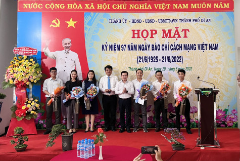 TP.Dĩ An: Họp mặt kỷ niệm 97 năm Ngày Báo chí cách mạng Việt Nam (21-6)