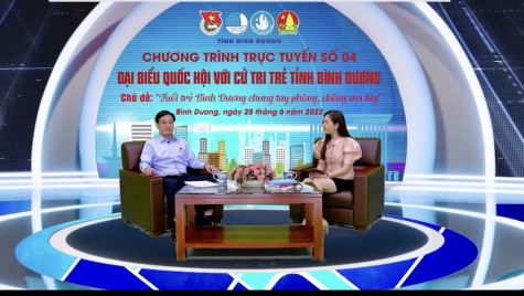 Chương trình đại biểu Quốc hội với cử tri trẻ tỉnh Bình Dương