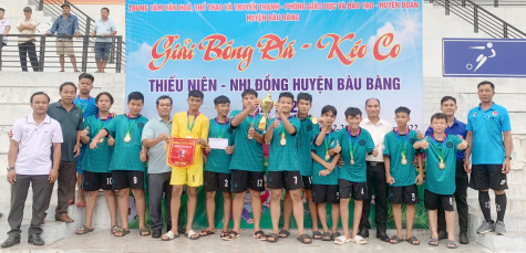 Huyện Bàu Bàng: Nhiều hoạt động thể thao cho học sinh trong dịp hè