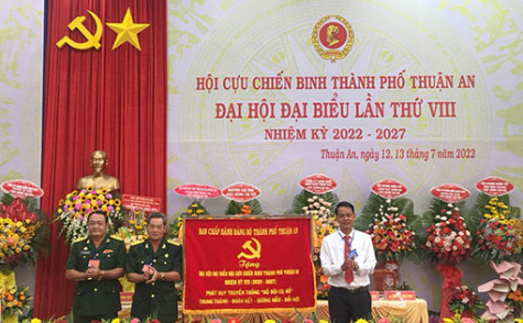 Hội Cựu chiến binh TP.Thuận An: “Trung thành - Đoàn kết - Gương mẫu - Đổi mới”