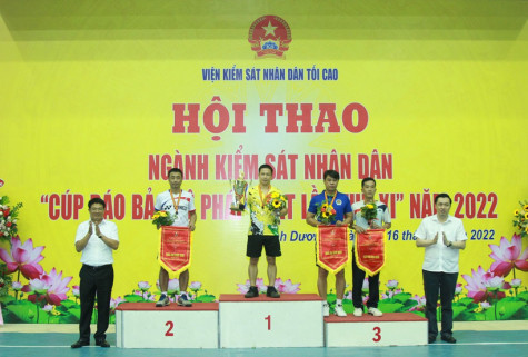 Bình Dương tổ chức thành công Hội thao ngành Kiểm sát nhân dân