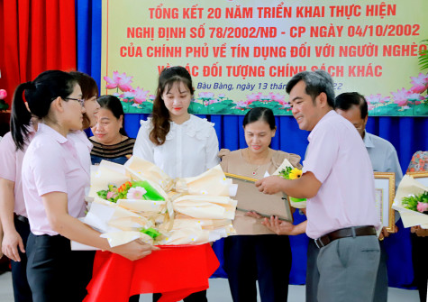 Huyện Bàu Bàng: Tín dụng ưu đãi, góp phần giảm nghèo bền vững