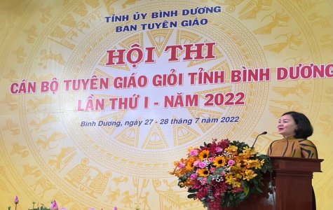 Khai mạc Hội thi cán bộ tuyên giáo giỏi lần thứ I năm 2022