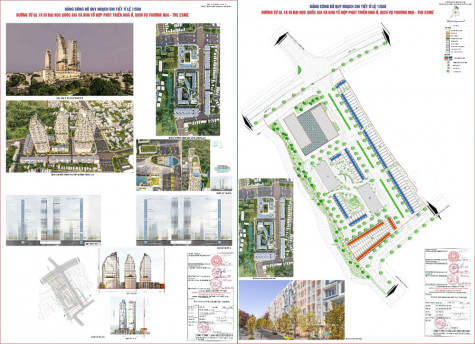 Công bố quy hoạch chi tiết tỷ lệ 1/500 Đường từ Quốc lộ 1K đi ĐHQG và Khu tổ hợp phát triển nhà ở, dịch vụ thương mại The Esme’  Dĩ An, Bình Dương