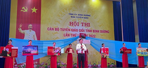 Hội thi cán bộ tuyên giáo giỏi lần I-2022: Những điều đọng lại