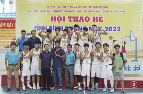 Hội thao hè tỉnh Bình Dương năm 2022: TP.Dĩ An giành giải nhất toàn đoàn