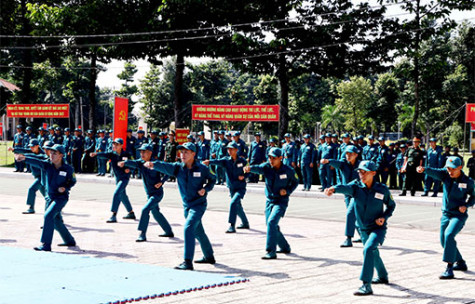 Hội thao trung đội dân quân cơ động năm 2022:  Đánh giá toàn diện công tác xây dựng lực lượng dân quân tự vệ