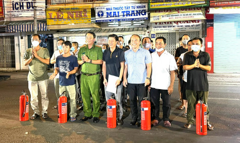 Mô hình tổ liên gia an toàn PCCC: Phát huy hiệu quả phương châm “4 tại chỗ”