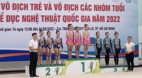 Thể dục nghệ thuật Bình Dương: Thành công từ mô hình xã hội hóa