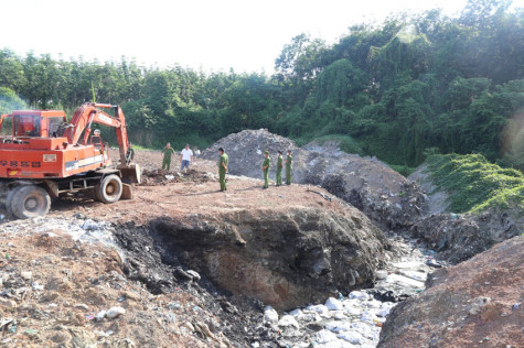 Công an huyện Phú Giáo: Kiên quyết đấu tranh, xử lý tội phạm về môi trường