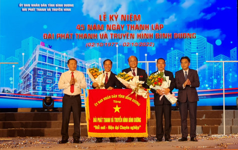 Đài Phát thanh - Truyền hình Bình Dương kỷ niệm 45 năm ngày thành lập