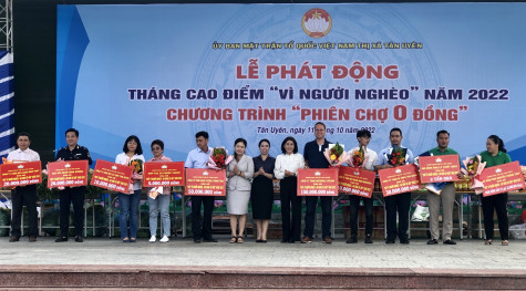 TX.Tân Uyên: Phát động Tháng cao điểm vì người nghèo năm 2022