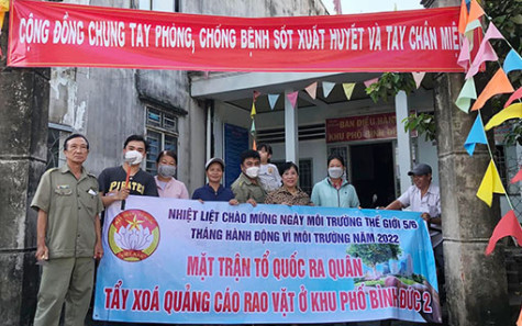 MTTQ Tp.Thuận An: Phát huy vai trò trong xây dựng nếp sống văn minh đô thị