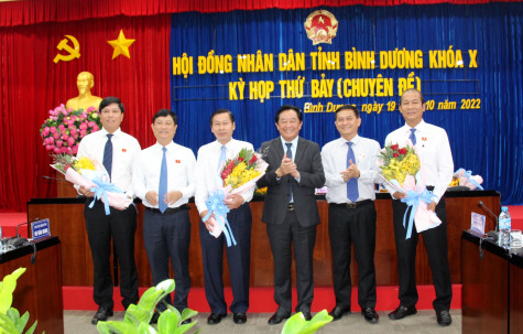 Bầu bổ sung Ủy viên UBND tỉnh Bình Dương khóa X nhiệm kỳ 2021-2026