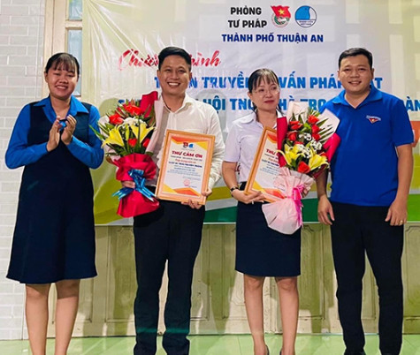 TP.Thuận An: Phối hợp tổ chức tuyên truyền pháp luật cho thanh niên công nhân